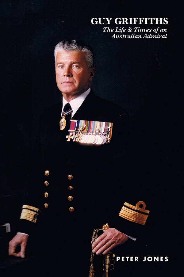 Book cover showing middle aged serious looking man in full dress rear admiral’s uniform.