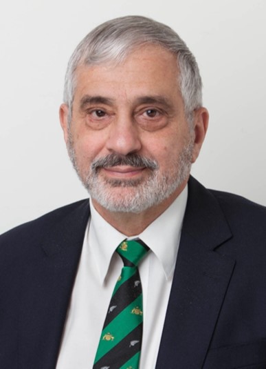 Portrait photo of a middle aged man smiling