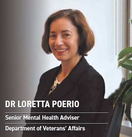 Photo of woman with title Dr Loretta Poerio