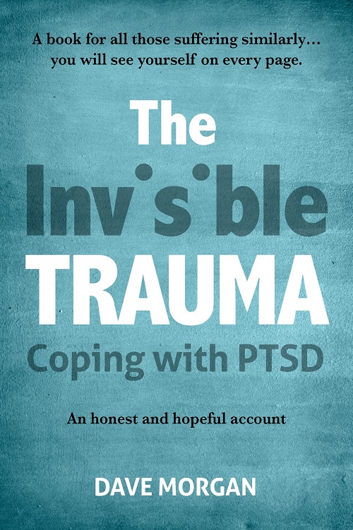 Book cover with title 'The Invisible Trauma'