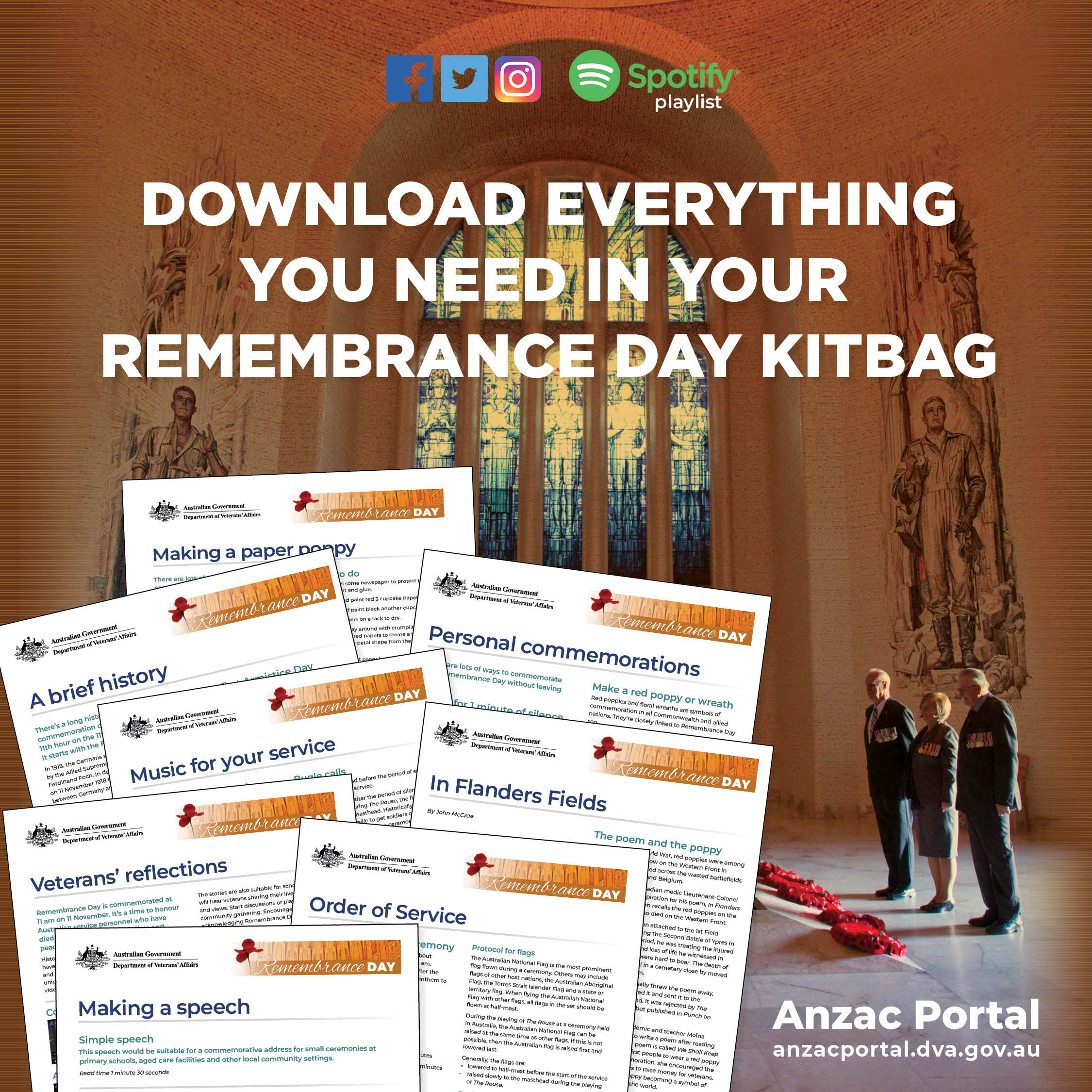 DVA Remembrance Day Kitbag 2022