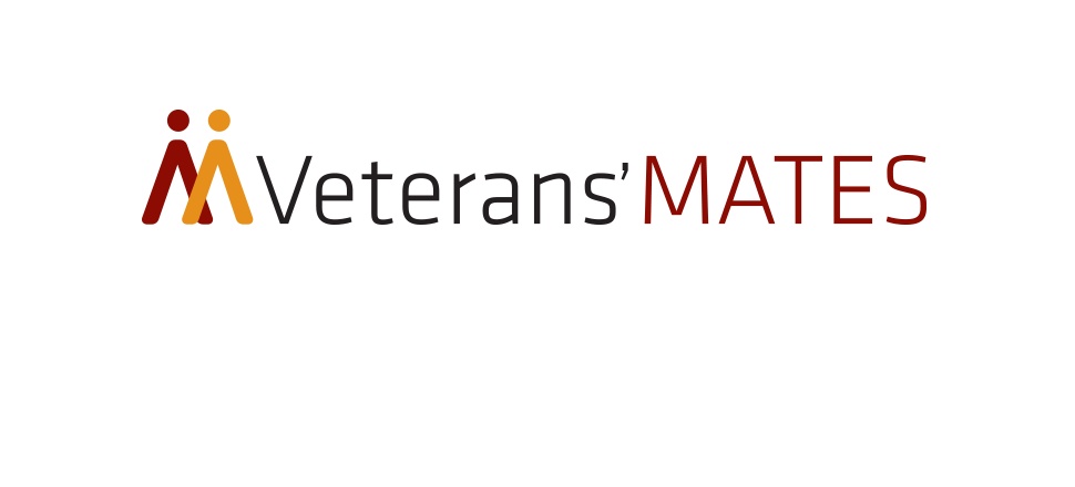 Veterans' MATES logo