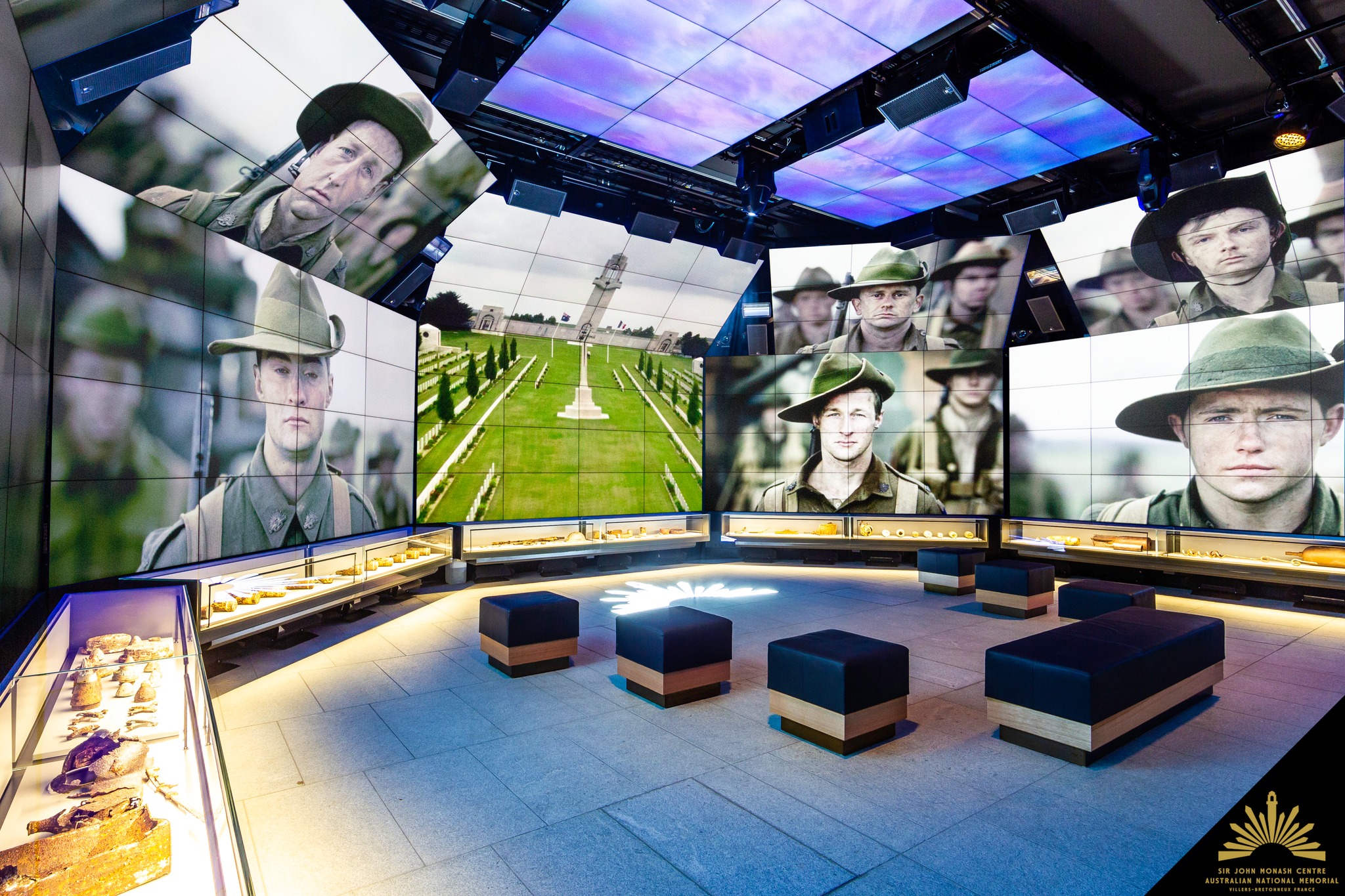 Sir John Monash Centre screens