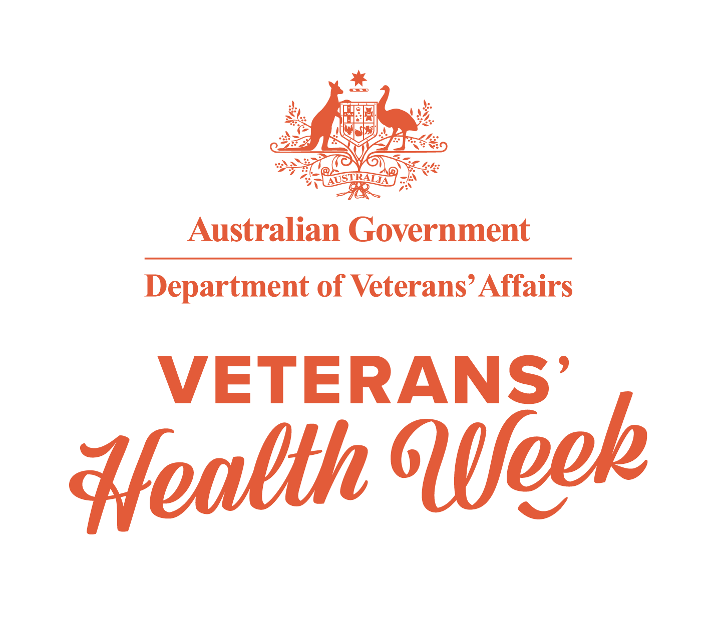 Veterans' Health Week 2023 Logos Department of Veterans' Affairs