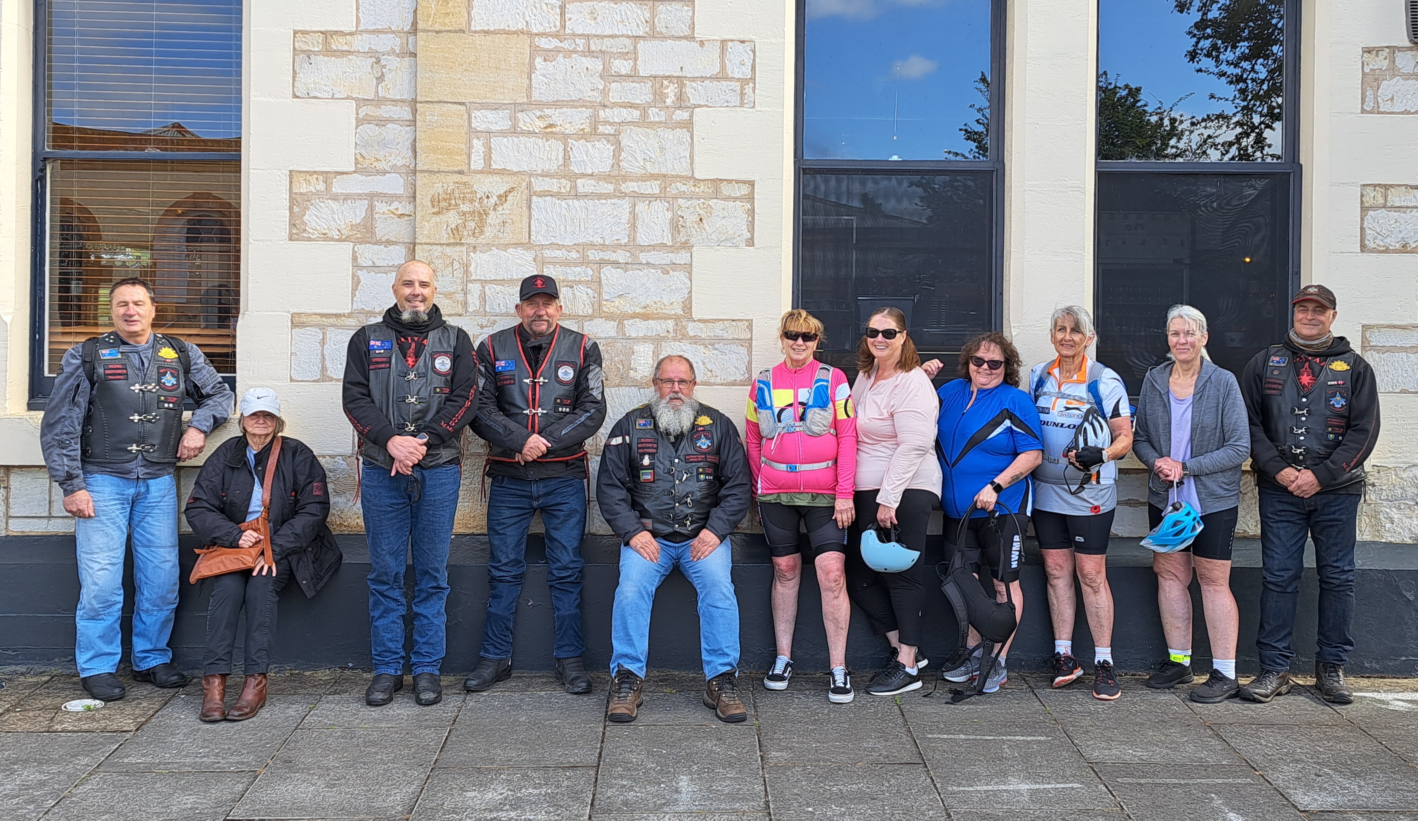 The Fanny Fridays in Penola with Military Brotherhood and Riding Team 