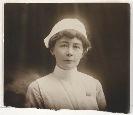 Stella Miles Franklin served as an orderly who treated wounded Serbian soldiers. 