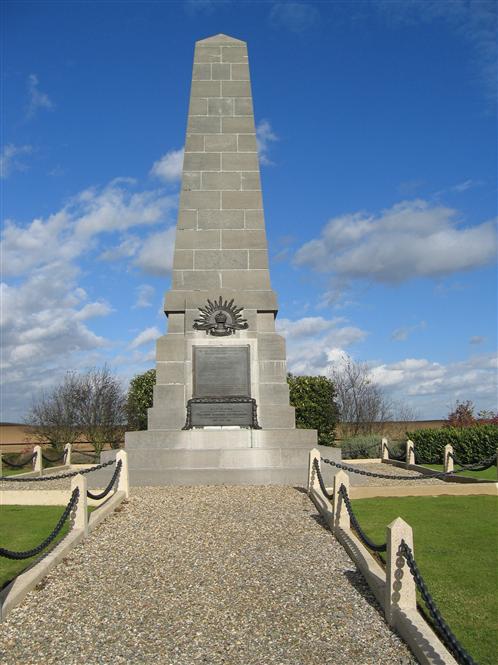 3rd Division Memorial, Sailly le Sec