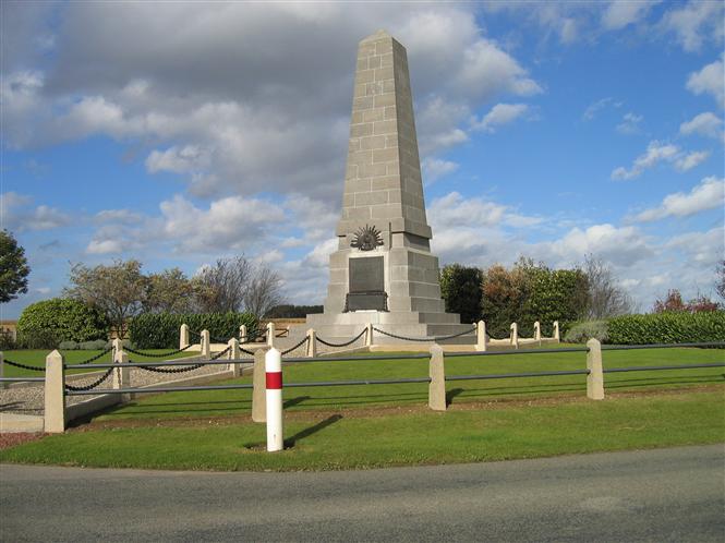 3rd Division Memorial, Sailly le Sec