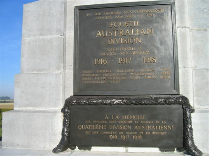 4th Division Memorial, Bellenglise