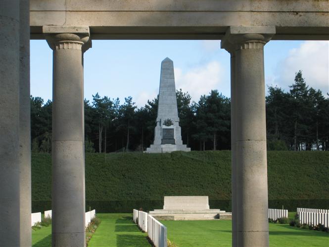 5th Division Memorial, Polygon Wood, Zonnebeke