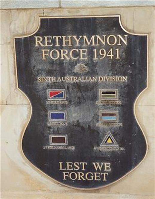 6th Australian Division (Stavromenos) Memorial, Crete