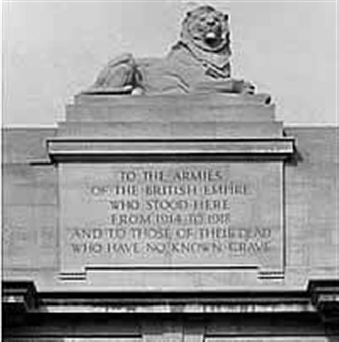 Menin Gate Memorial