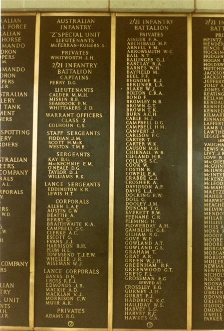 CWGC Memorial to the Missing, Ambon War Cemetery