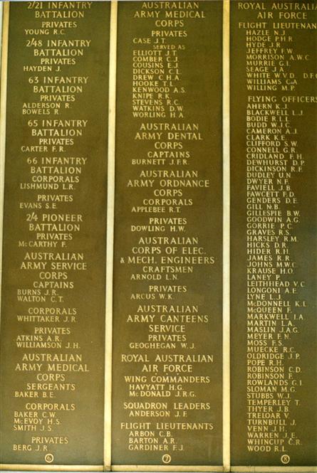 CWGC Memorial to the Missing, Ambon War Cemetery