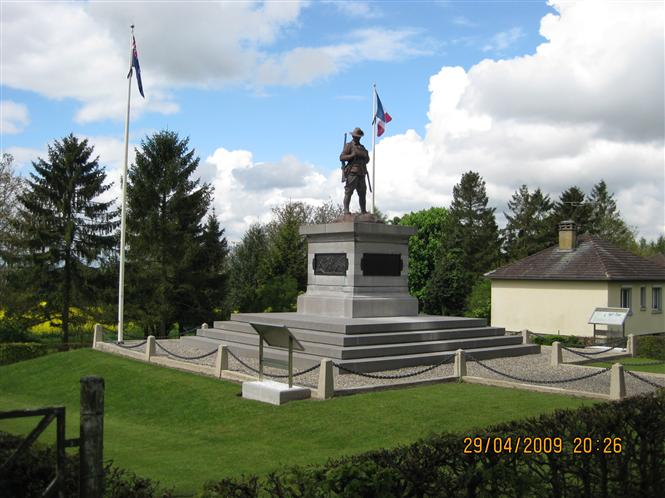 2nd Division Memorial, Mont St Quentin