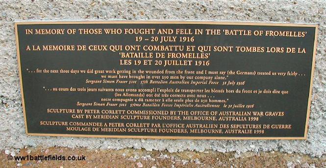 Australian Memorial Park, Fromelles