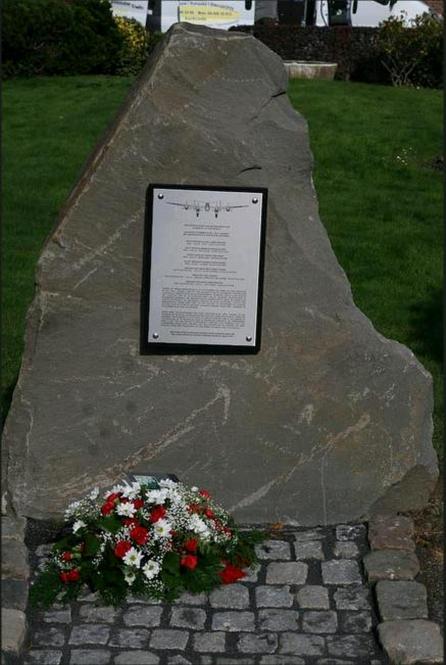 Monument for Lancaster III JB-607 AR-N Leader