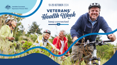 Veterans’ Health Week Logo - Social media banner