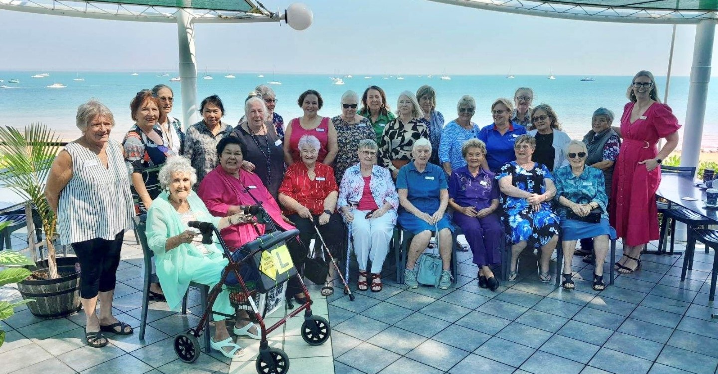 Legacy war widows and Defence widows gathering in Darwin, Northern Territory; image courtesy of Legacy NT