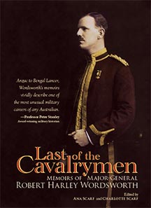 Book cover of the Last of the Cavalrymen – Memories of Major General Robert Harley Wordsworth