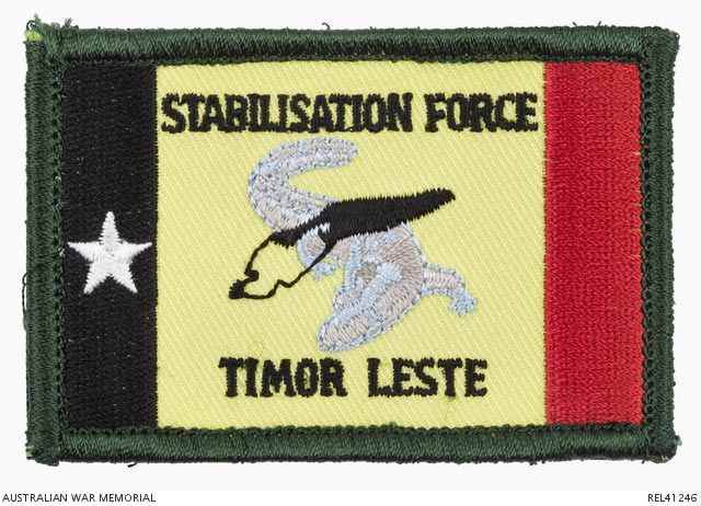 Badge of Stabilisation Force Timor Leste.