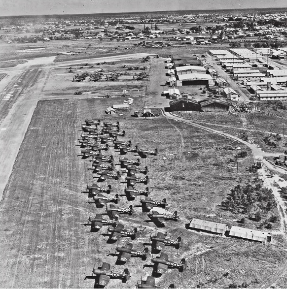 RAAF Station Maryborough in its heyday