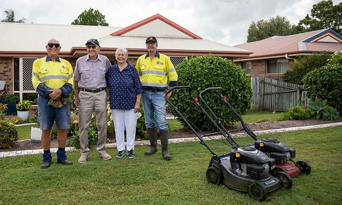 Paul Sullivan, Don Porch, Nolene Porch and Malcom Jeffrey