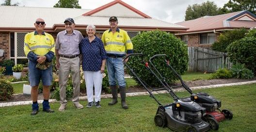 Paul Sullivan, Don Porch, Nolene Porch and Malcom Jeffrey