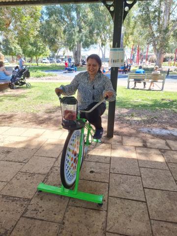 Pearce Community Centre bike