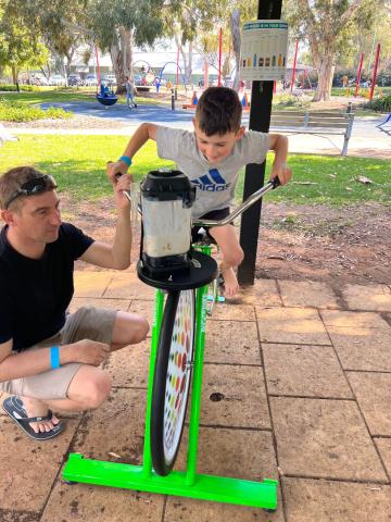 Pearce Community Centre bike