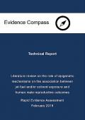 Summary Report - Literature review on the role of epigenetic mechanisms on the association between jet fuel and/or solvent exposure and human male reproductive outcomes